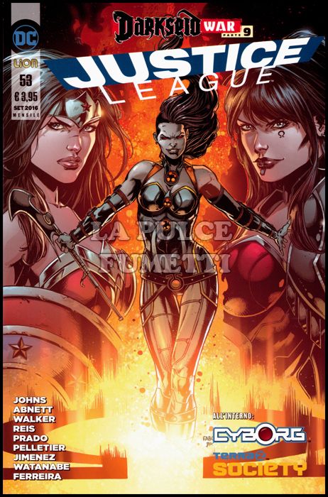 JUSTICE LEAGUE # 53 - DARKSEID WAR 9